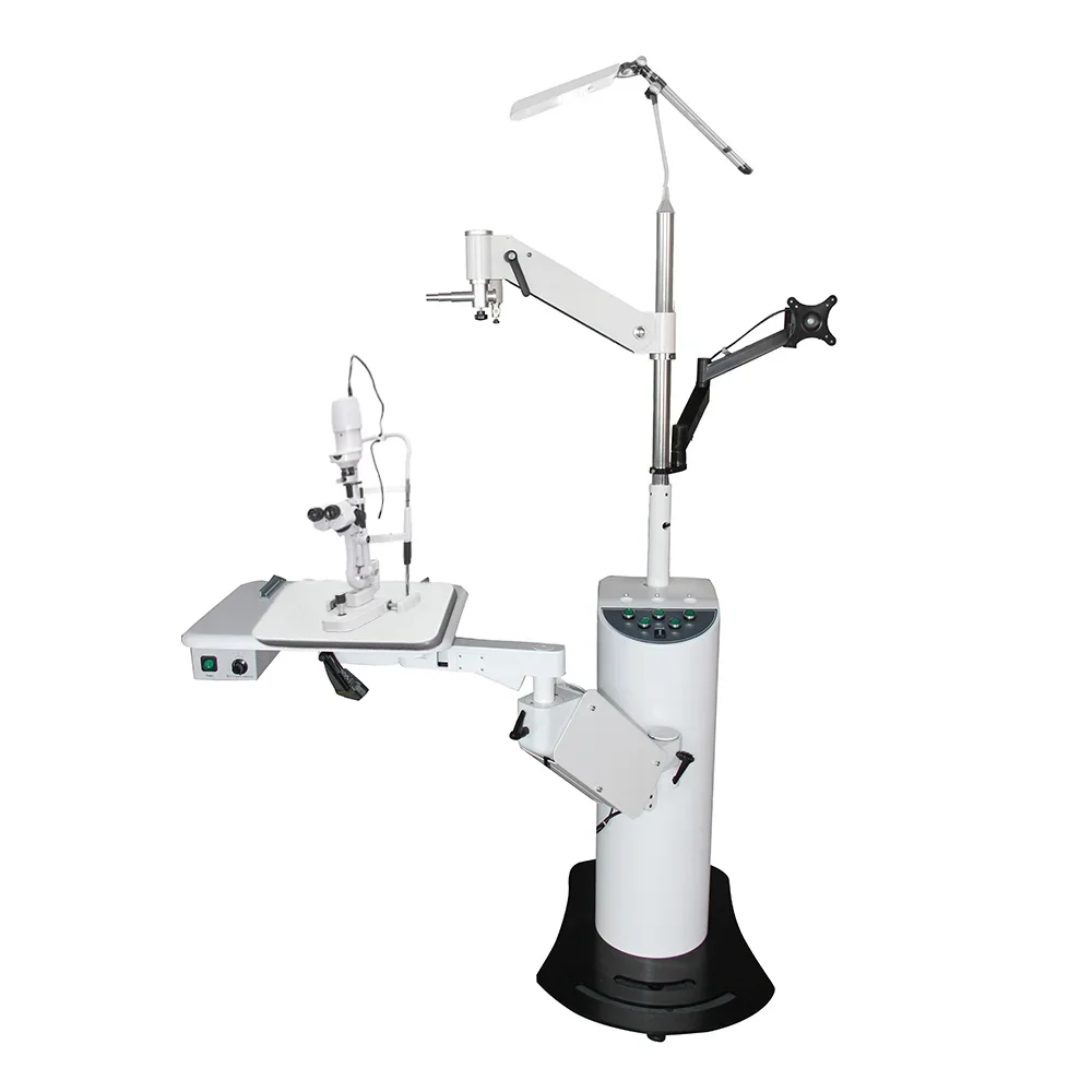 Factory Low Price US Warehouse Direct Shipping CT-600 Chair and Stand Uint Refraction Ophthalmic Chair Unit For Hospital