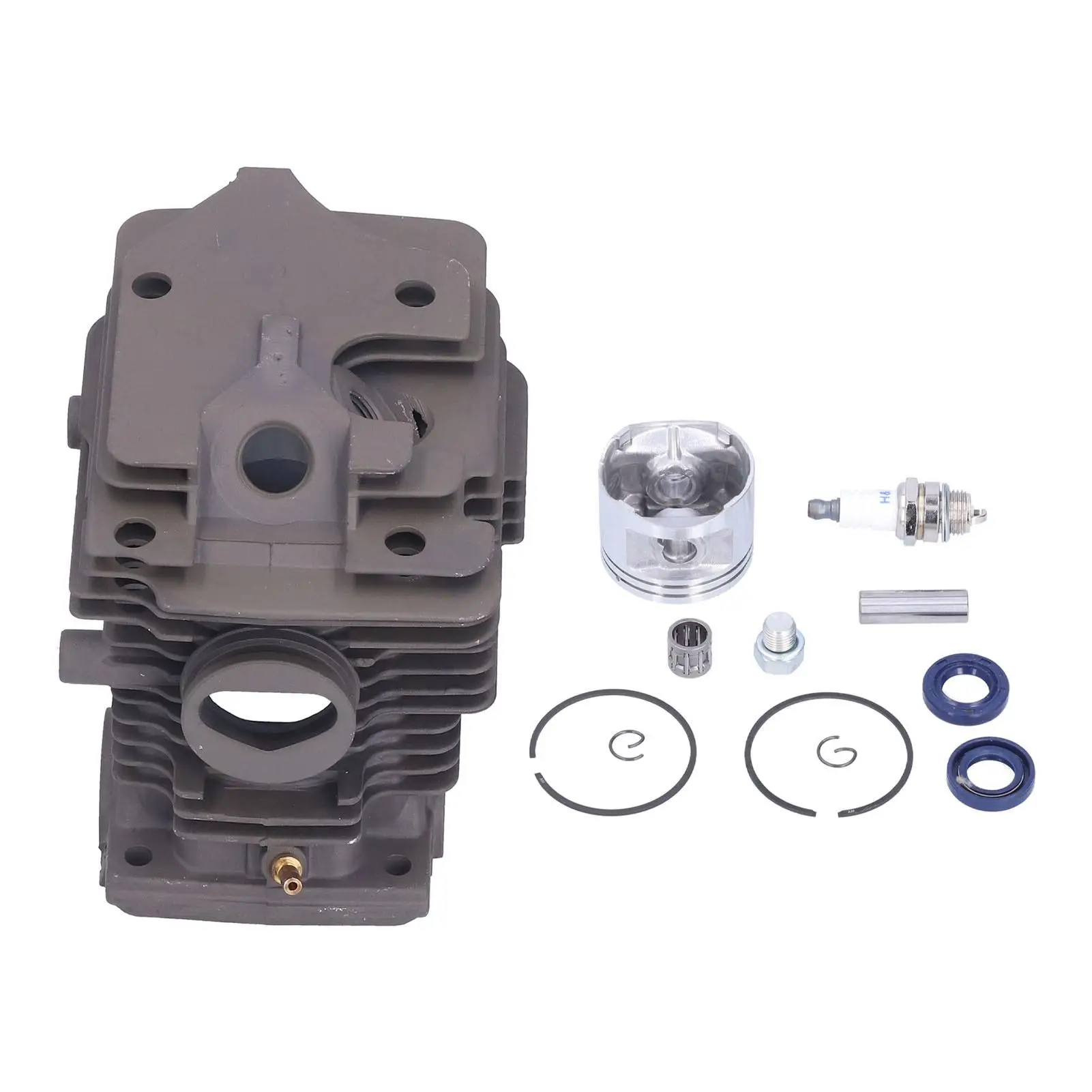 

Aluminum Alloy Iron Cylinder Piston Kit Wear Resistant Simple Assembly for outdoor for garden for lawn Equipment 1133 020 1203