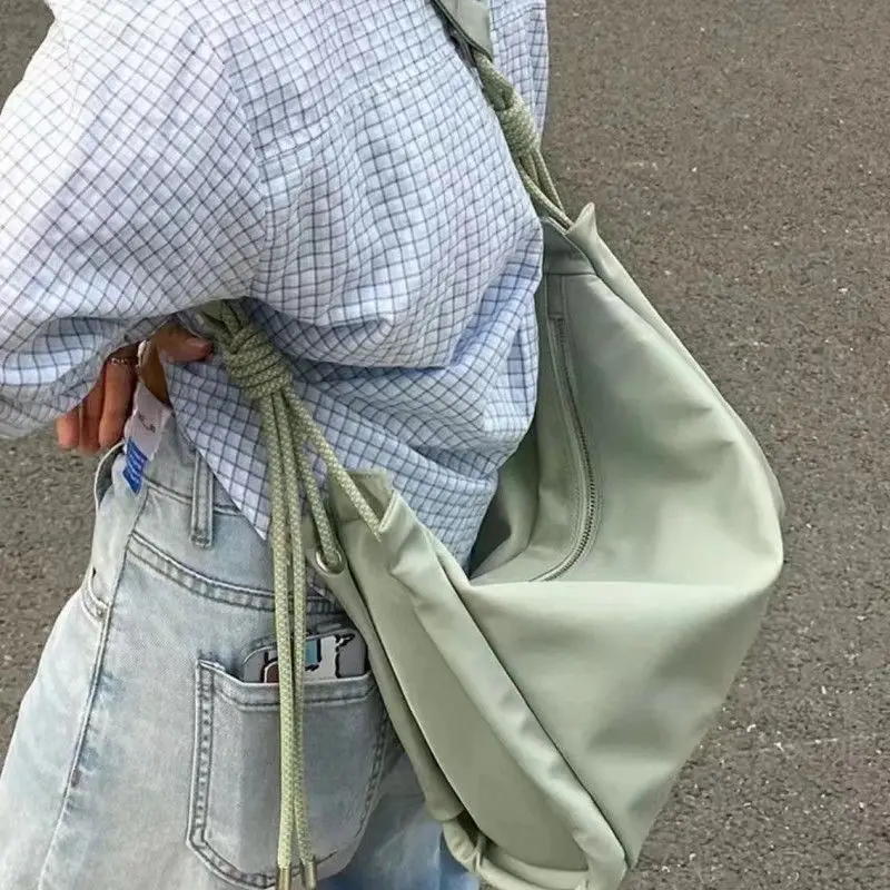

Korean Style Niche Design Summer Lightweight Waterproof Single Shoulder Diagonal Span Large Capacity Tote Bag