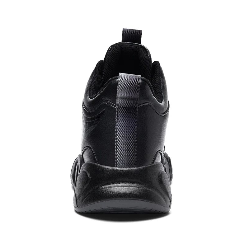 Plus Große Größe 50 51 52 53 54 Herren Basketballschuhe Leder Sneakers Knöchel Sportschuhe Anti-Rutsch Winter Plüsch Super Warm Neu – Detail 6