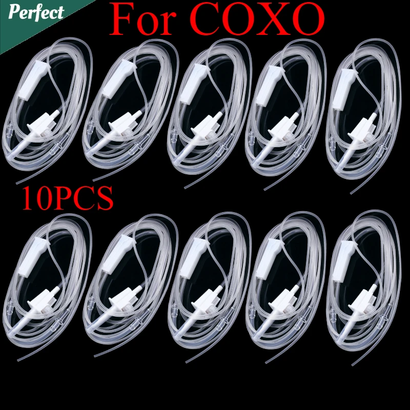 10pcs Dental Implant Flush Hose Oral Irrigation Disposable Tube Kit Tubing Set  116.14 Inch Fit for COXO C-SAILOR