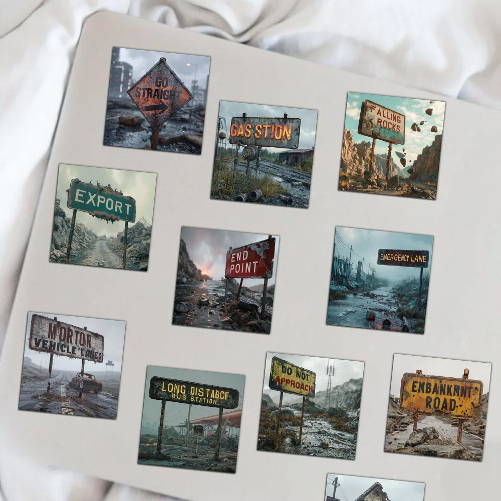 50PCS Revelation Minimalist Ins Style Niche Phone Case Notebook Waterproof Stickers