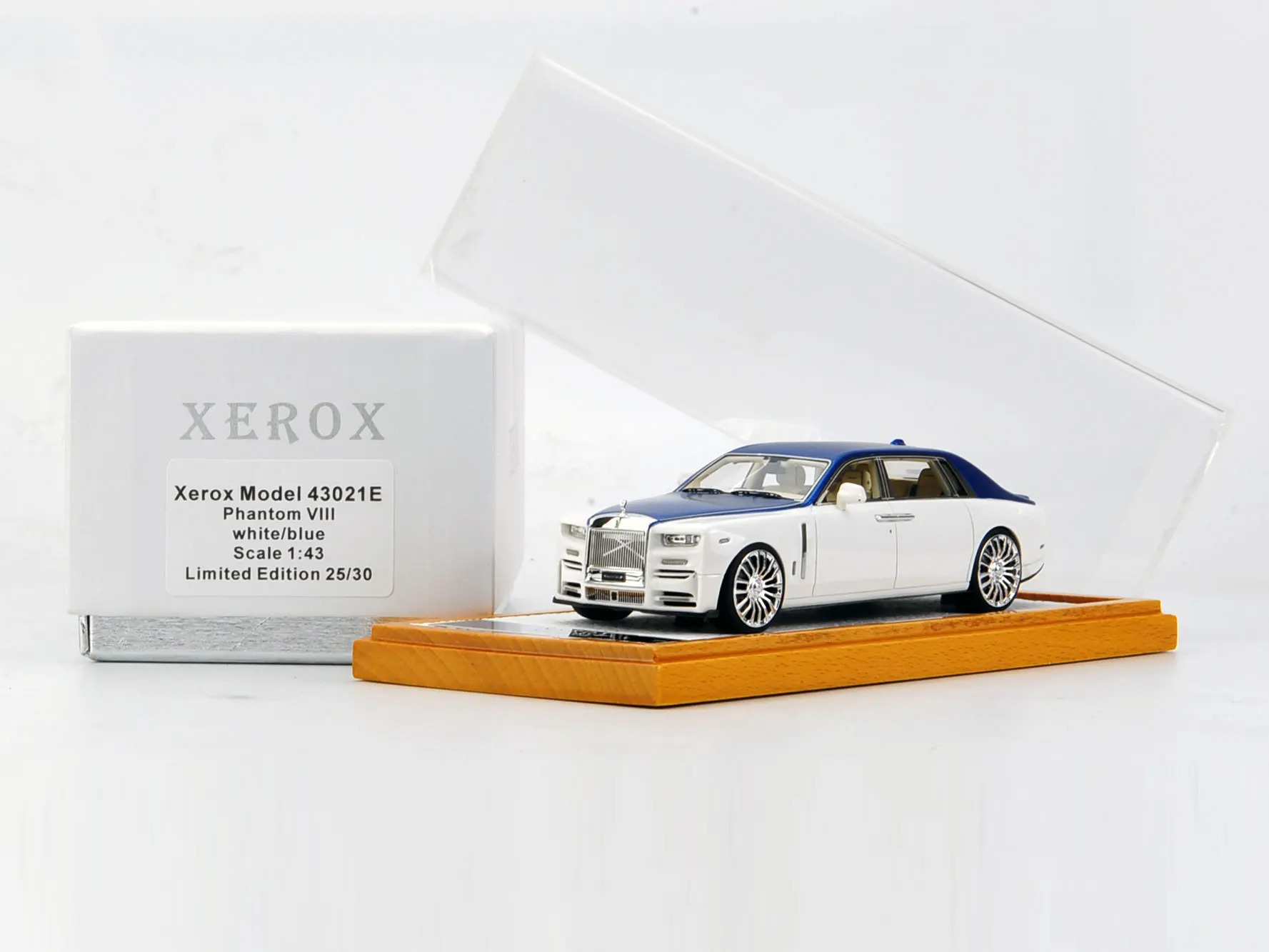 XEROX 1:43 For Mansory Phantom VIII Limited to 30 Sets Simulation Resin Static Car Model Toy Gift