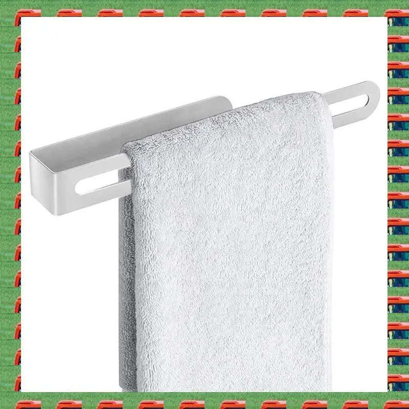 

ABMO держатель для полотенец для рук прочный самоклеящийся кольцо для полотенец для рук держатель для полотенец утолщенный вешалка для полотенец из нержавеющей стали/стойка черный