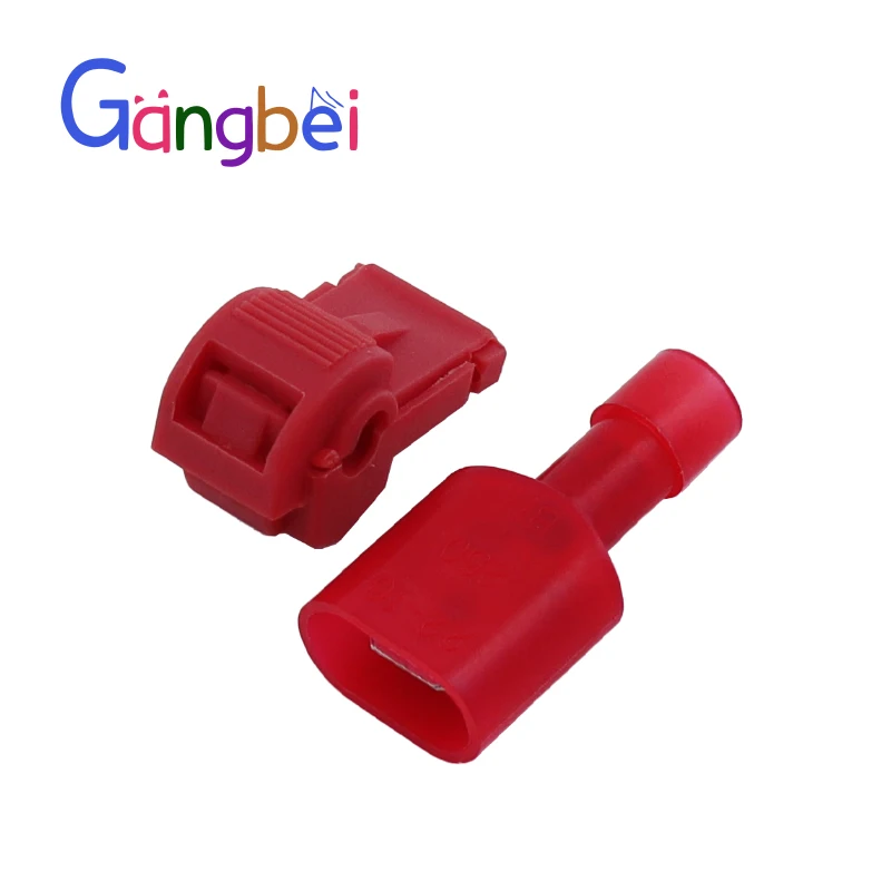100 buah kunci Scotch cepat sambungan 0.5-1.5mm 22-18 AWG konektor kawat Gangbei
