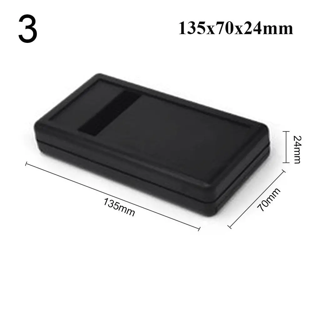 

4 sizes ABS Plastic High Quality Enclosure Boxes Waterproof Cover Project Electronic Project Box Instrument Case For housing