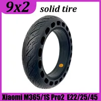 9x2 Solid Tire for Xiaomi M365/1S Pro2 Ninebot E22 E25 E45 Electric Scooter 9 Inch Non-Pneumatic Explosion-Proof Tyre