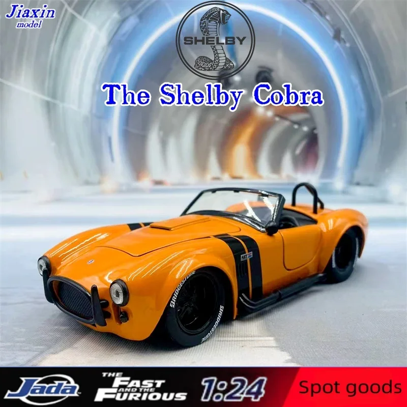 

Jada 1:24 1965 Shelby 427S/C Rare Alloy car model Collection Gift Child birthday gift Collection