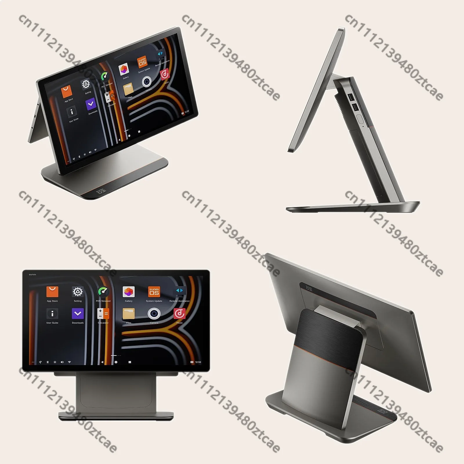 Wholesale D3 PRO Dual Touch POS Terminal 15.6