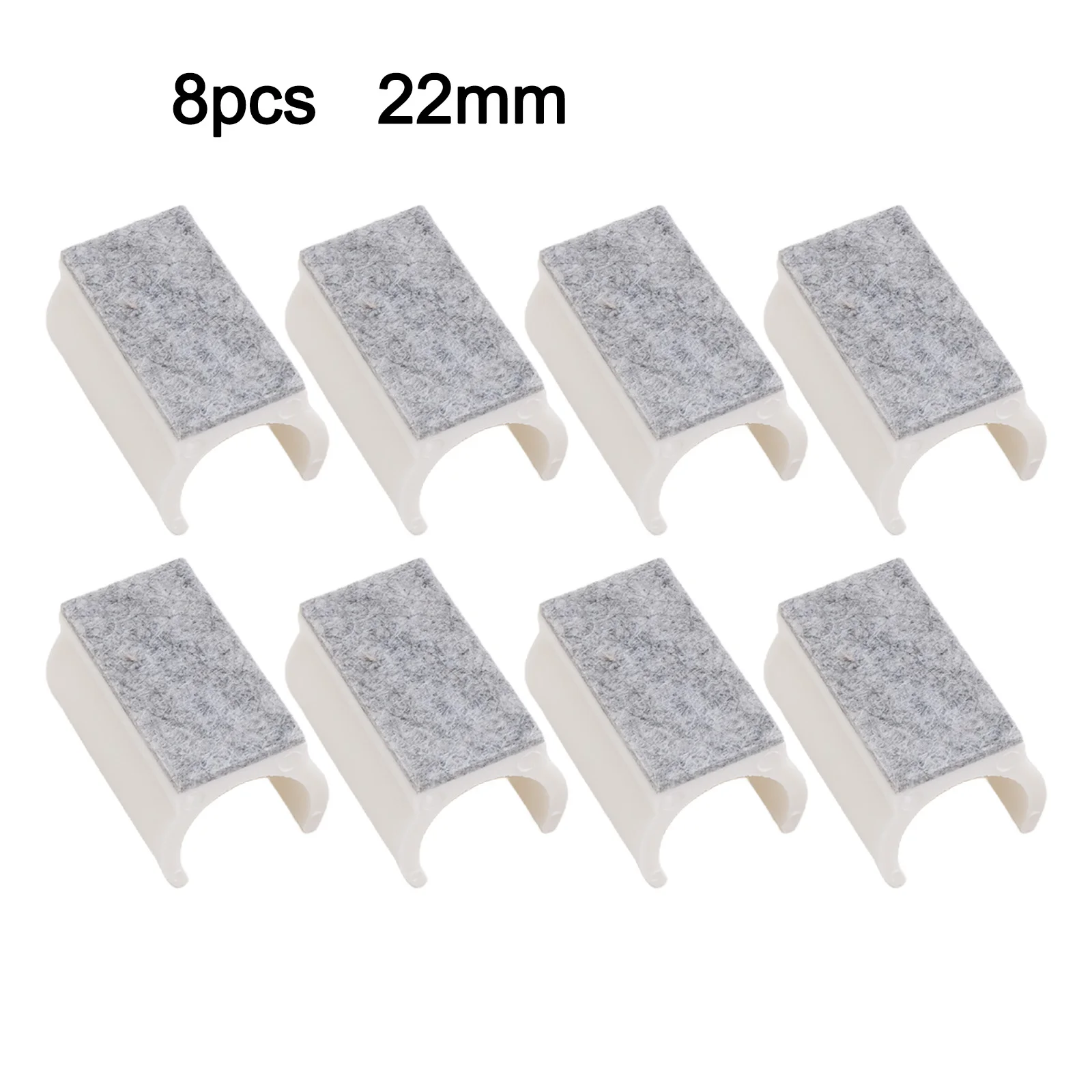 Chair Furniture Gliders for Floor Safety Reduce Movement Noise with Soft Felt Pads Set of 8 Easy to Use Gliders