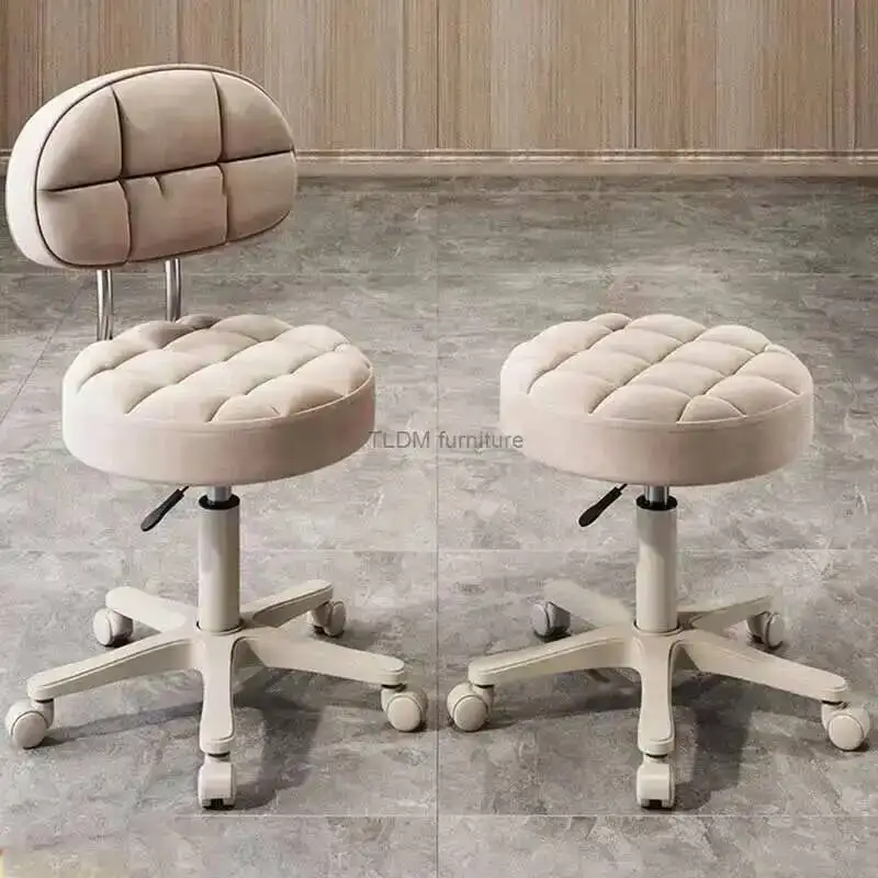 

Chairs Salon Barber Simple Special Swivel Beauty Salon Chair Barber Shop Round Stool Modern Salon Furniture Home Makeup Chair