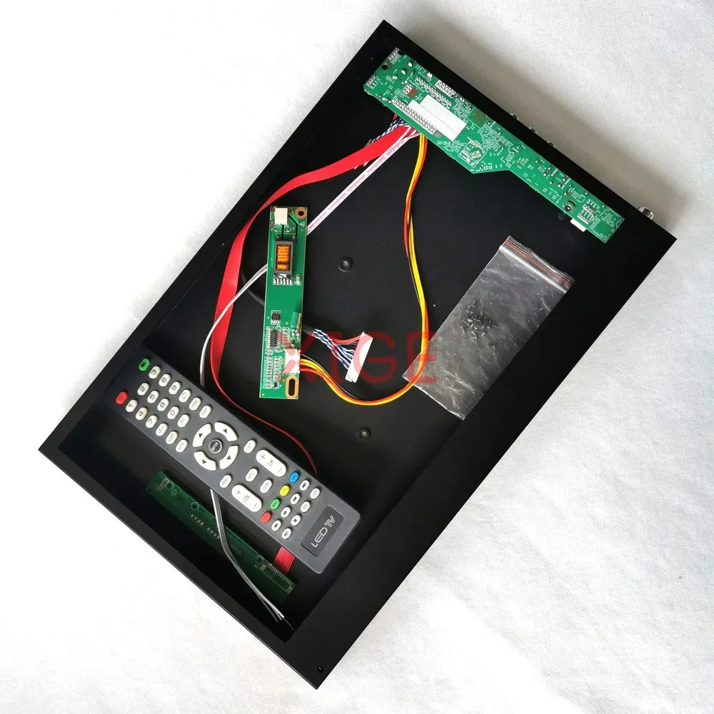 

Metal Case+Analog TV Controller Board Fit LP150E06 LP150E07 VGA AV USB HDMI-Compatible 1400*1050 30 Pin LVDS 15" DIY Kit 1CCFL