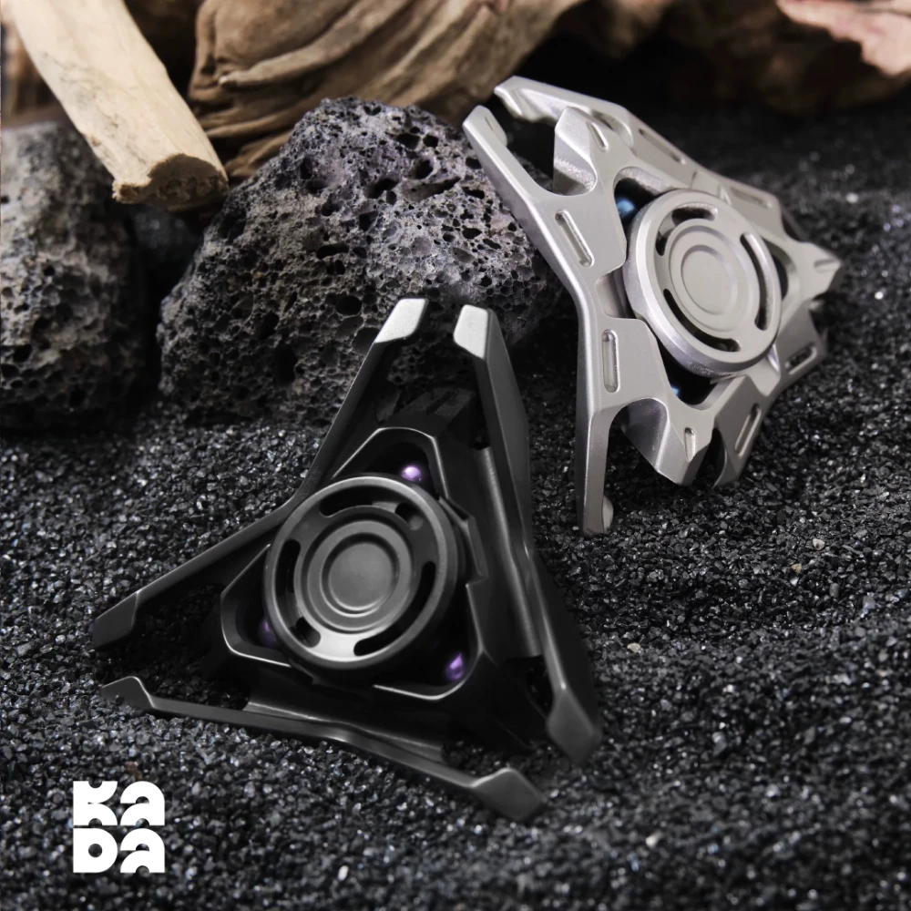 KADA EDC VOYAGE Fidget Spinner Fidget Toys For Adults Anxiety Relief Gadgets ADHD-friendly Three-Bladed Fidget Spinner
