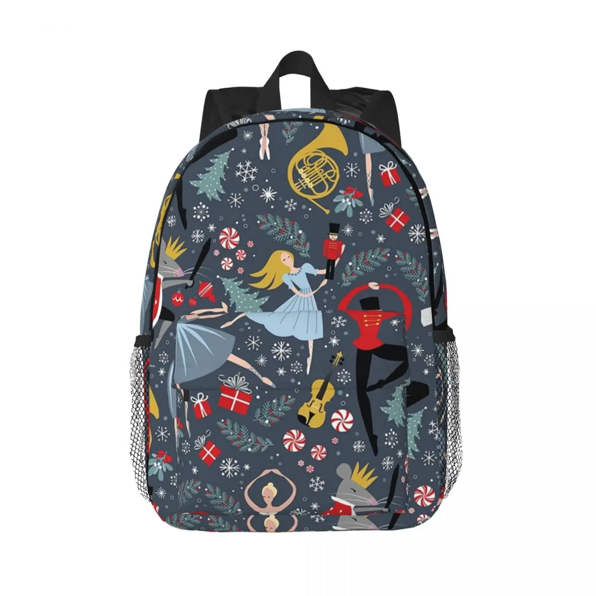 Clara's Nutcracker Ballet Antibodies by C.514 ens Backpacks, Boys Girls Bookbag, Students School Bags, Travel Rucksack, Initiated Bag