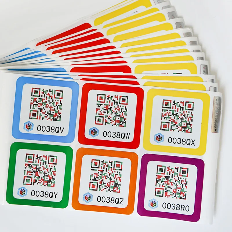 QR Code Labels for Storage Moving Containers Advanced Pack and Track Inventory Organizer for Home Office Attic Scannable Sticker