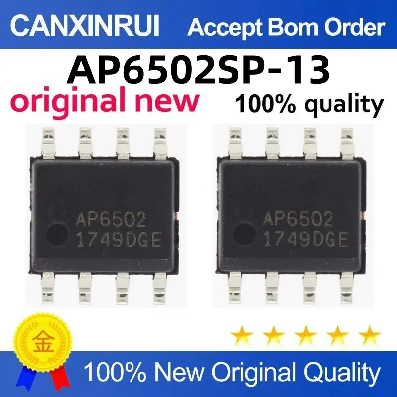 (10-300piezas)AP6502SP-13 AP6502 SOP-8 New In Stock Available Immediately