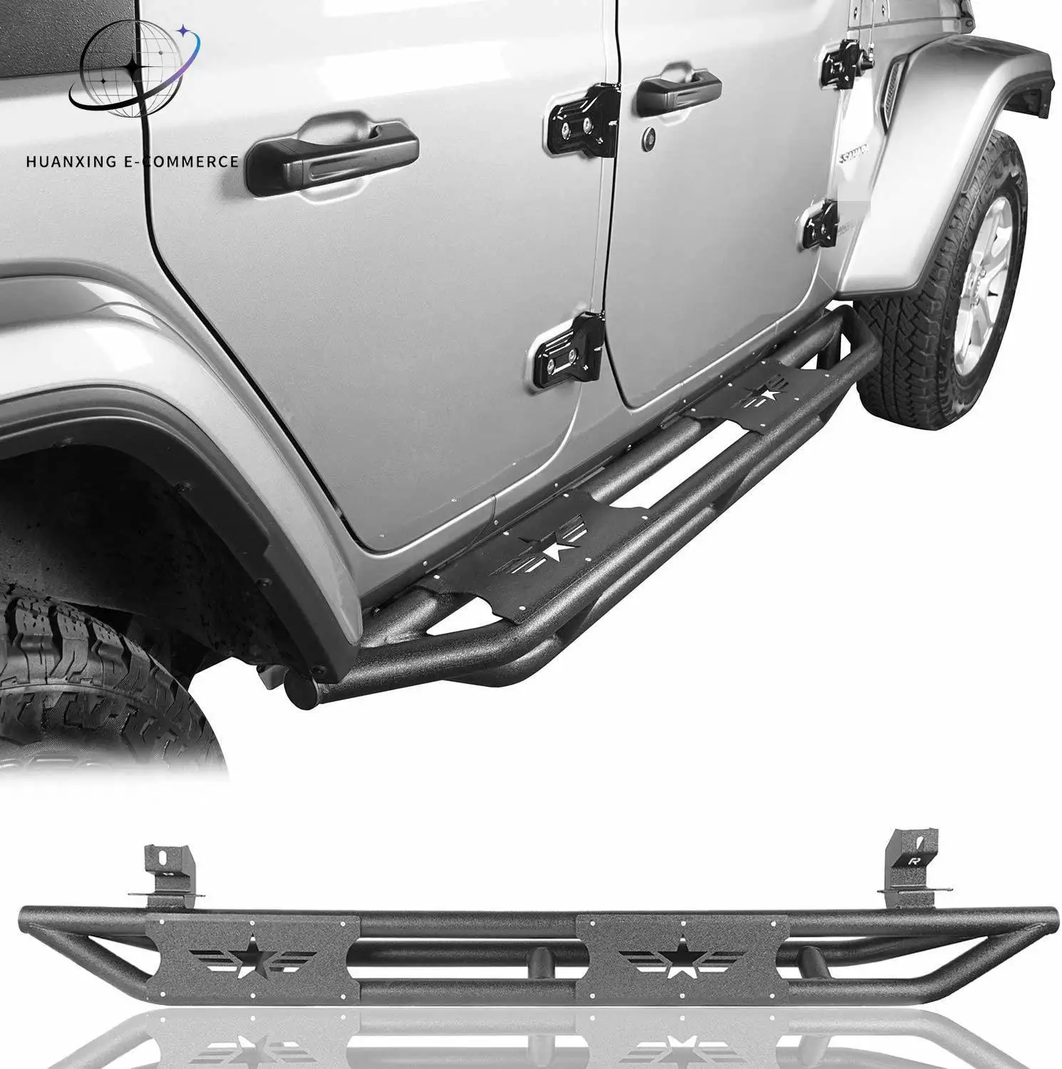 Gobison Hot Sales Car Offroad 4x4 Accessories 4 Door Side Step for jeep Gladiator JT Customization