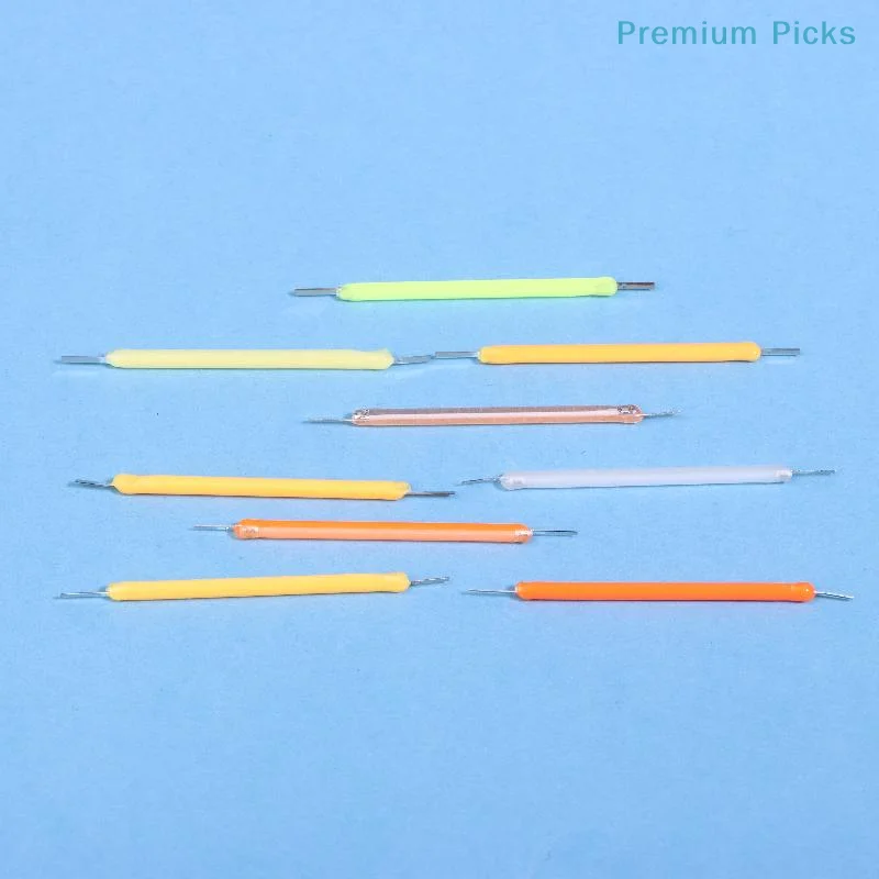 10pcs Edison Bulb LED Filament Lamp Parts 38mm DC3V LED Bead Incandescent Light Accessories Diode For Holiday Lighting DIY