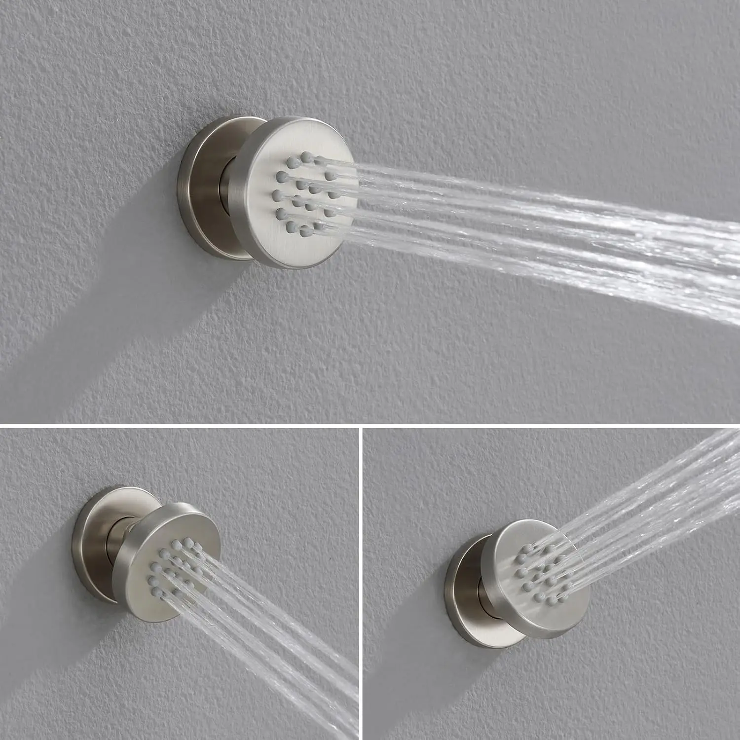 Shower System with Body Jets, 12 Inch Powerful Full Body Shower System with Rainfall Shower