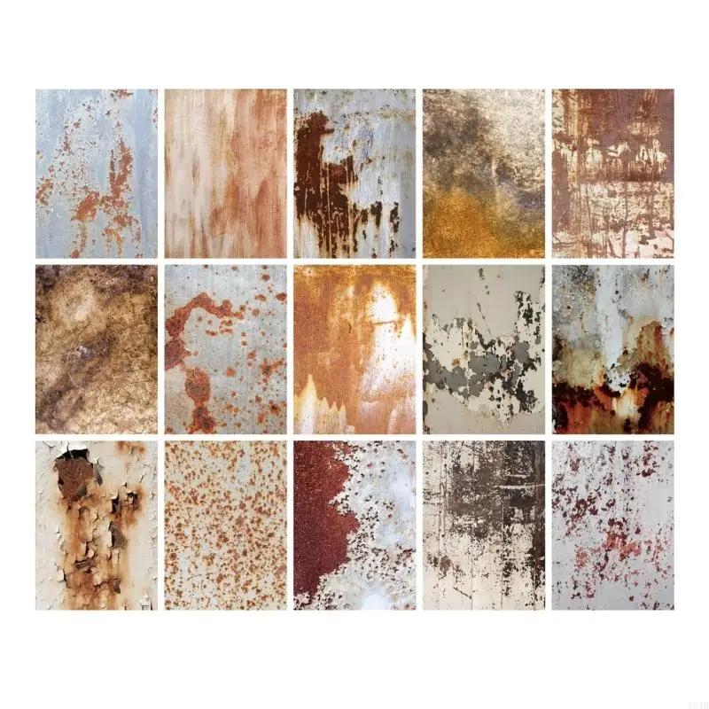 Y5JB 30shets Retro Craft Pack Pack Antique Decoration Decoration Armading Forniture per rivista Scrapbook Album