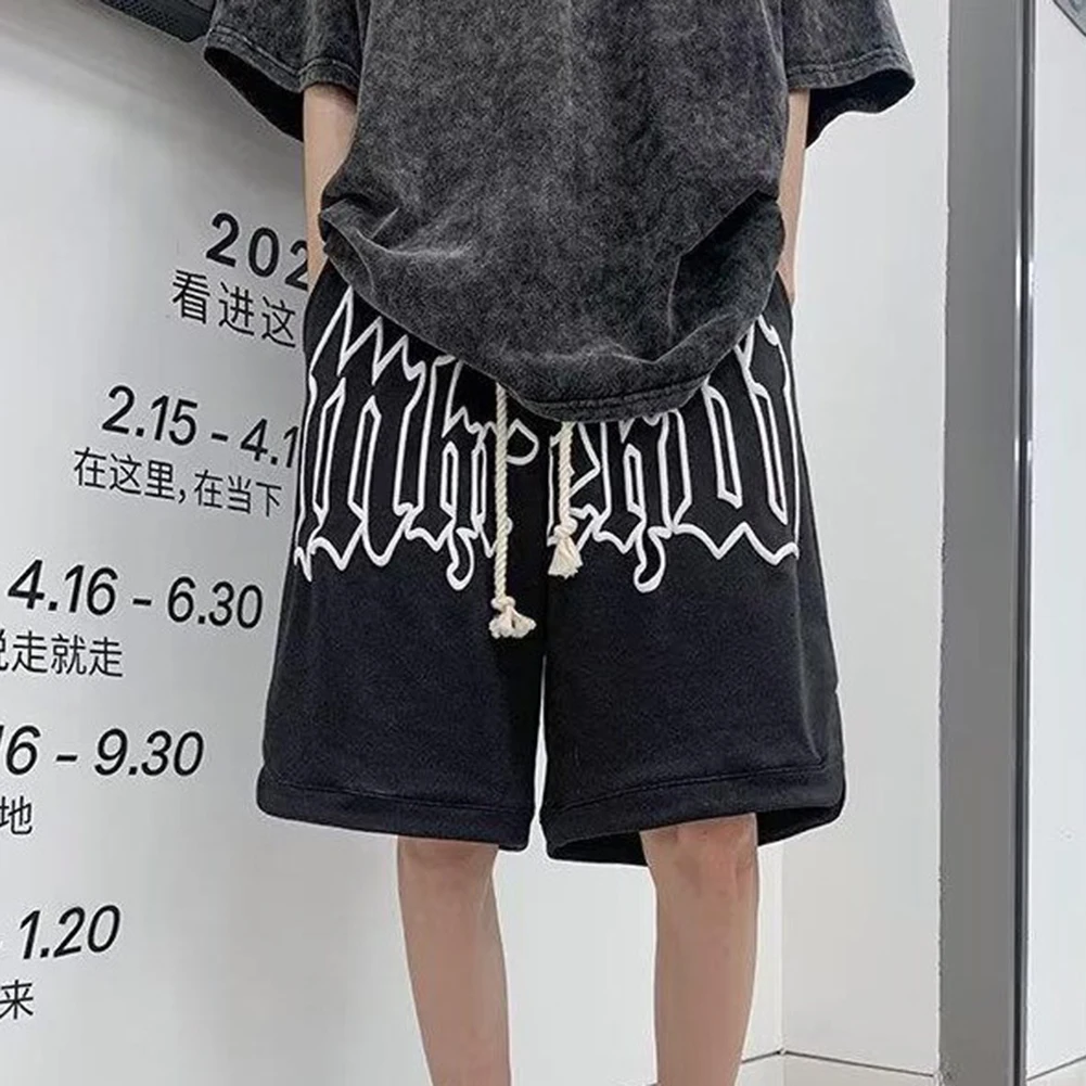 

Мужские шорты для отдыха и отдыха, короткие спортивные штаны для спортзала, баскетбола, праздничные свободные спортивные штаны, мужские неэластичные