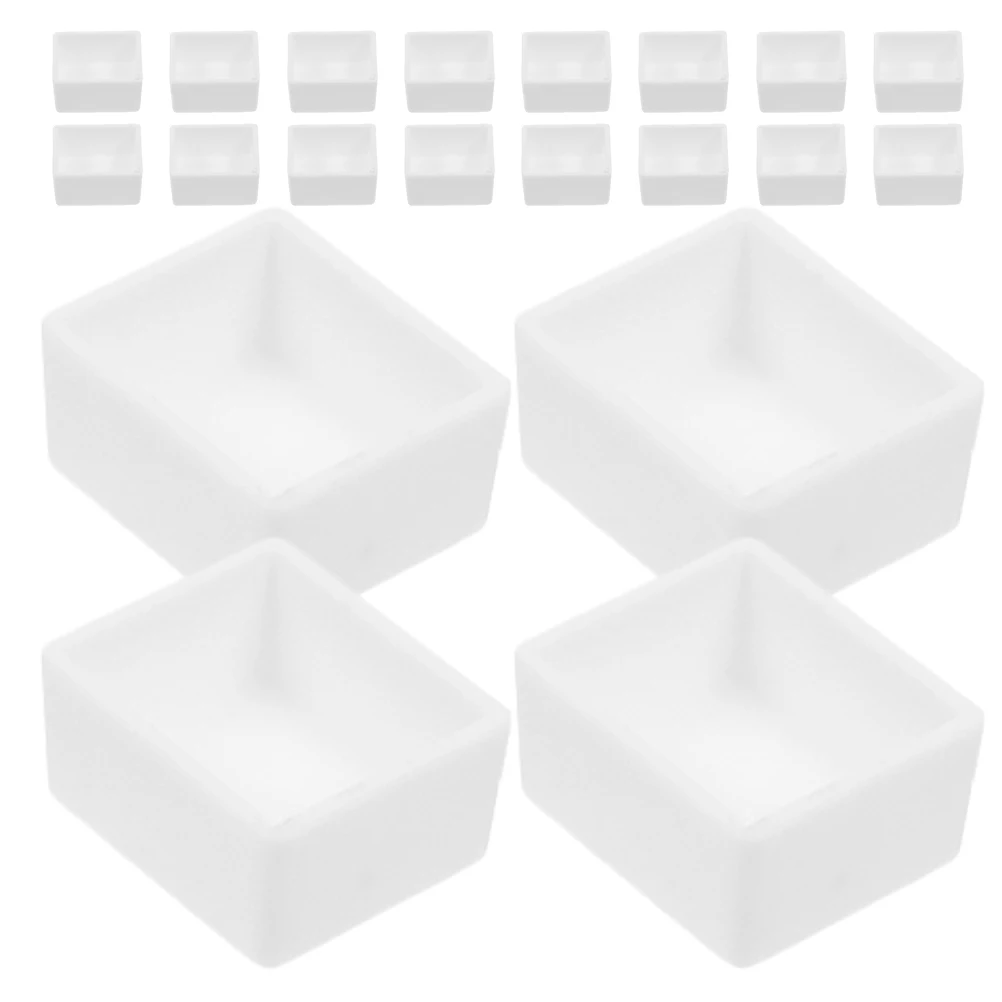 

60Pcs Plastic Watercolor Pans 18Ml Capacity Thick Walled Empty for Artists DIY Paint Storage Organized Compartment Travel
