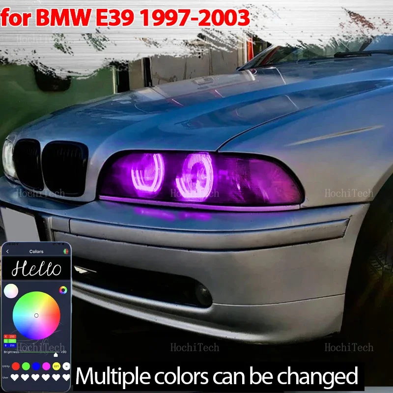 

Light Rings Led Angel Eyes Car Headlight Accessories Daytime Running Lights for BMW 5 SERIES E39 525i 528i 530i 540i 1997-2003