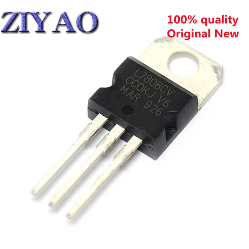 10PCS 7808 LM7808 MC7808 L7808CV TO220 L7808 TO-220