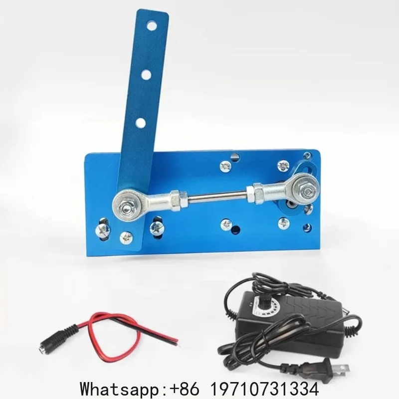 DC24V Linear Actuator Reciprocating Motor 20-120 Degrees Adjustable DIY Automatic Wobbler Machine Rocking Motor