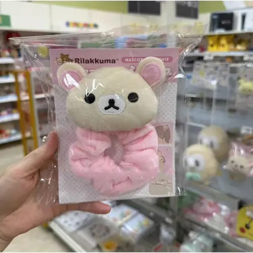 Imagen 2 del producto Nuevo Japonés Otoño/Invierno Sanx Rilakkuma pinza de pelo de felpa/accesorio para el cabello para mujeres estudiantes joyería