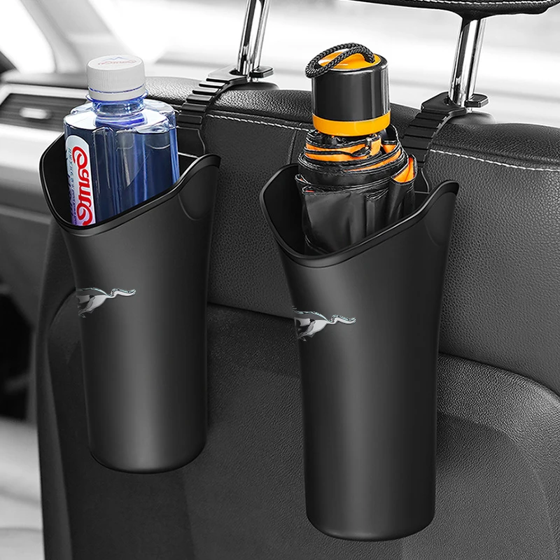 Car Styling Car Storage Box Umbrella Garbage Organizer Bucket For Ford Mustang 2015 2017 2018 2005 2006 2007 2008 Shelby