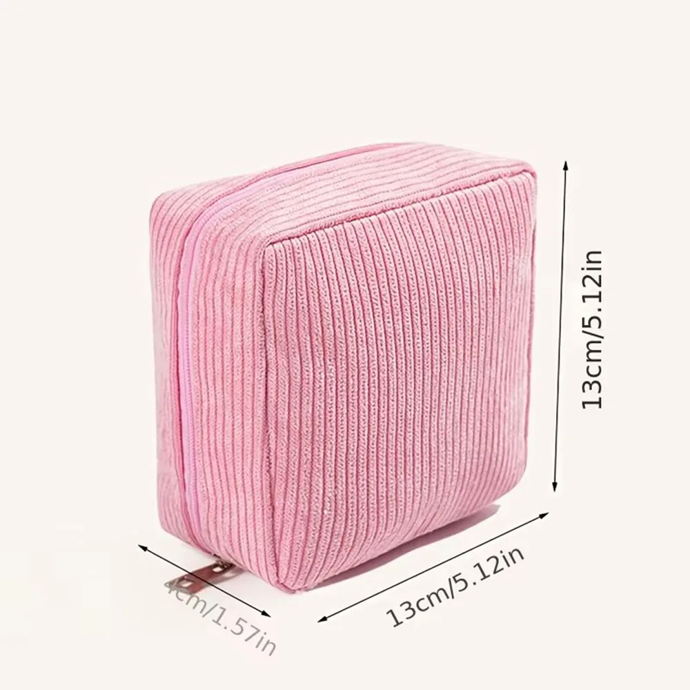 Large Capacity Sanitary Pads Bag Cosmetics Lipstick Storage Bag Underwear Sock Bag Multipurpose Mini Data Cable Organizer Travel view 6