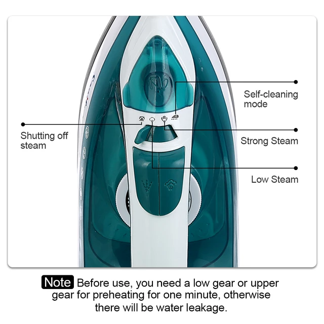 SONIFER Mini Portable Garment Steamer – Adjustable 3-Setting Clothes Iron – view 6