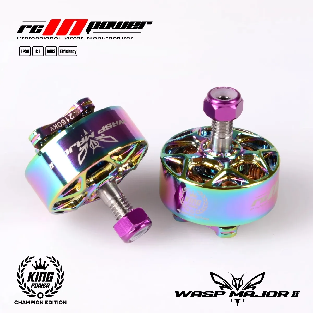 Rcinpower Wasp Major Updated V2 Version 22.6-6.6 - 1980KV 2100KV 2160KV For FPV Racing Freestyle RC Models Multicopter Frame