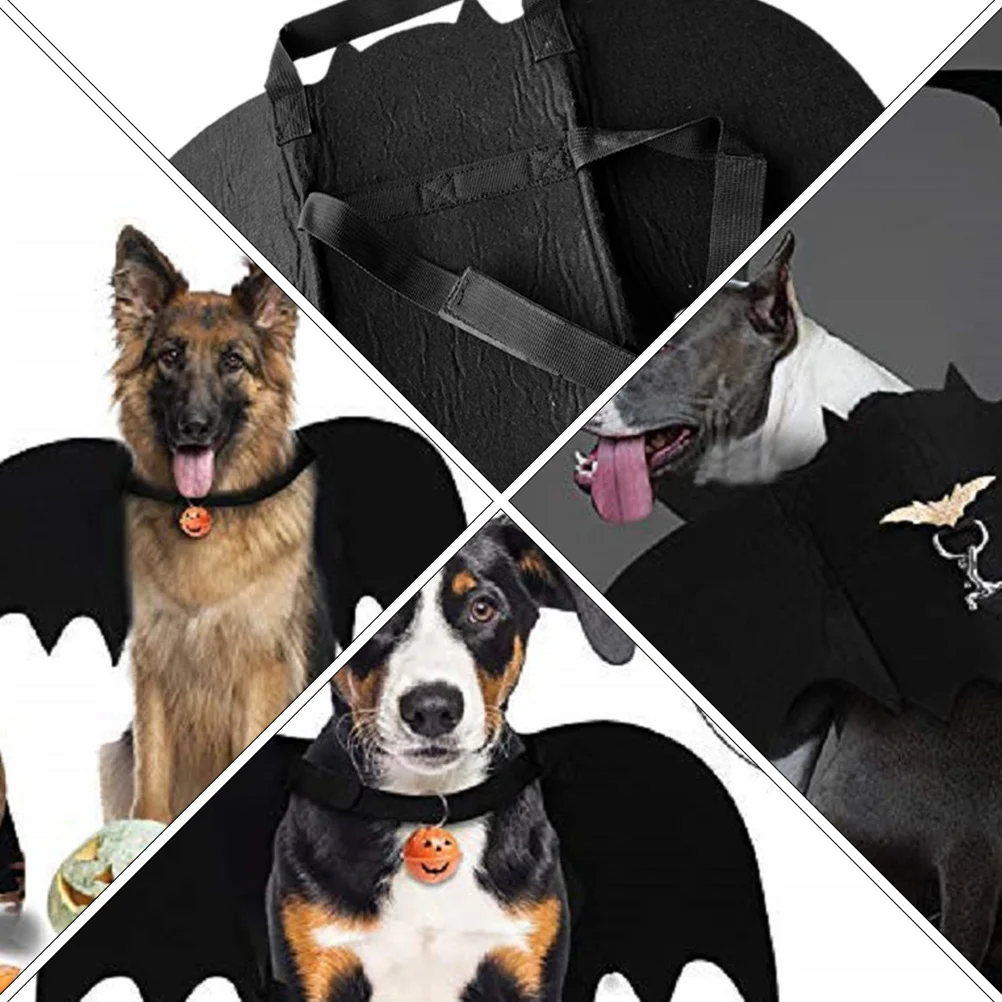 

1pc Bat Shape Leash Pulling Rope For Small Dogs Cats, Halloween Christmas Party Accessory, Pet Chest Strap, Pet Supplies
