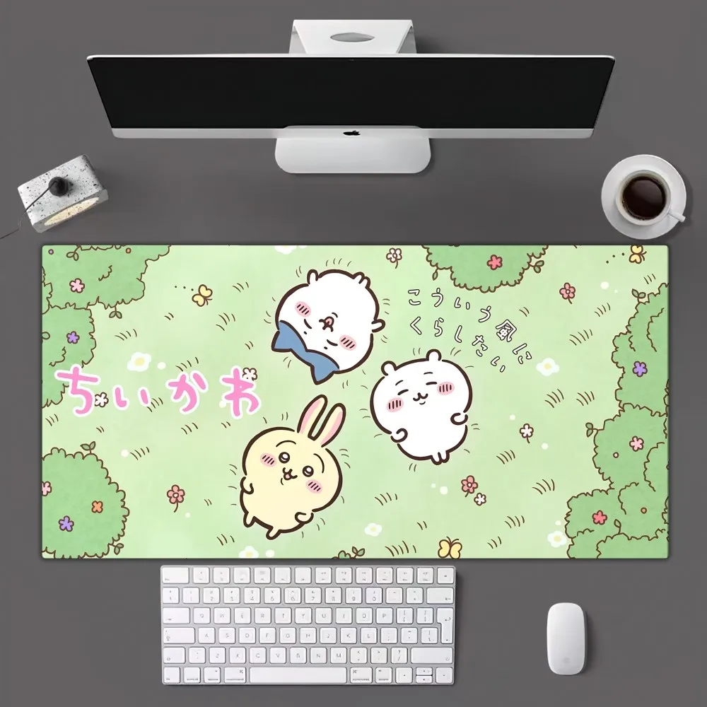 Kawaii C-Chiikawas Cute Mousepad Mousepad Gamer Mouse Pad Size For Office Long Table Mat