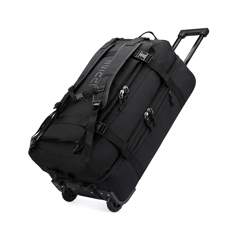 2025 New Lightweight Wheel-equipped Luggage Bag Large Capacity Waterproof Air Travel Check-in Backpackable Suitcase