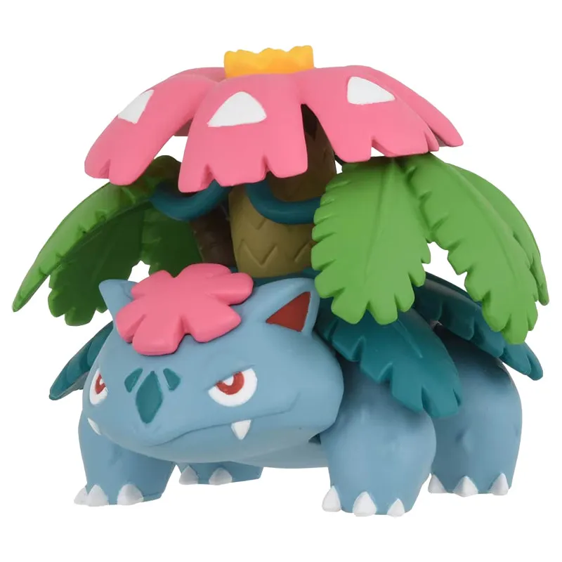 Takara TOMY Pokémon Moncolle MC-003 Mega Venusaur Figure 952466 Collectible Model Ornament Gift for Boys Girls