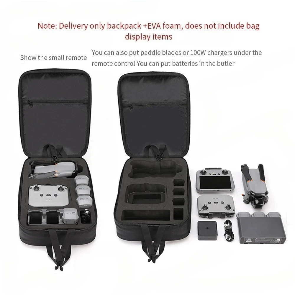 Harter Rucksack für DJI Air 3/Air 3S/RC 2/N3, Aufbewahrungskoffer, Schultertasche, tragbare Tragetasche für DJI Air 3/Air 3S Zubehör – Detail 7