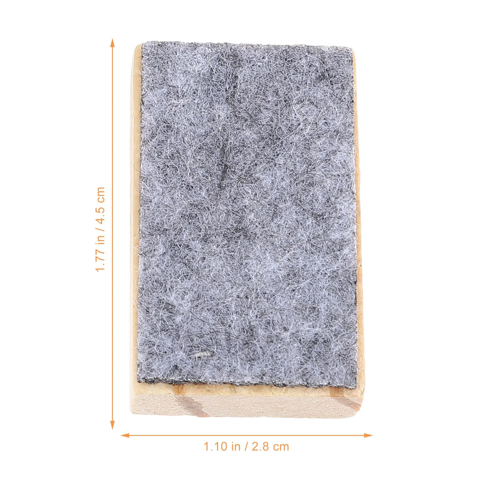 20Pcs Wooden Blackboard Eraser Compact Size Strong Cleaning Performance Dry Eraser for Blackboard Chalkboard School Office Home