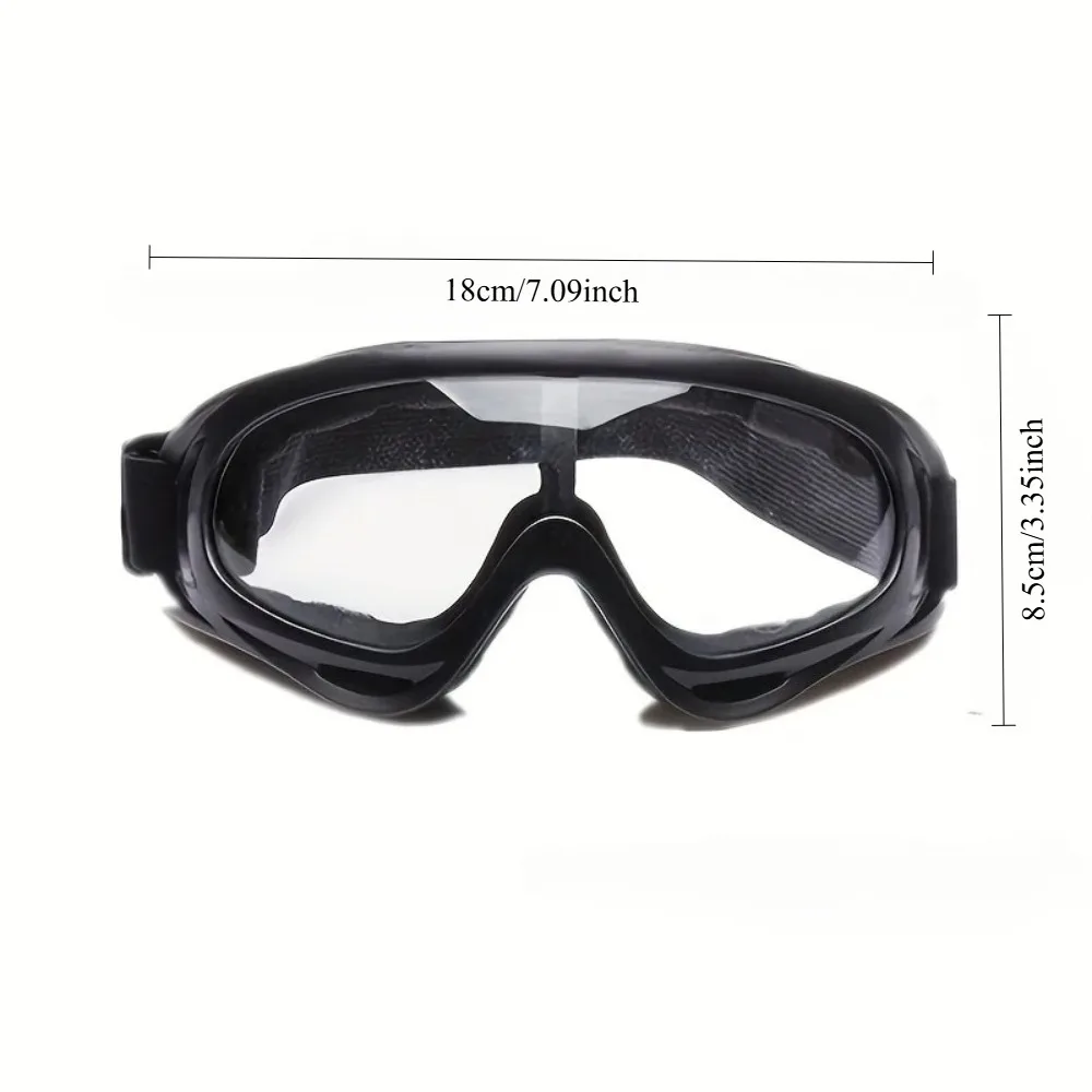 X400 Tactical Goggles Windproof Motorcycle Riding Glasses Sports Ski Goggles Face Mask Protective Gear Set