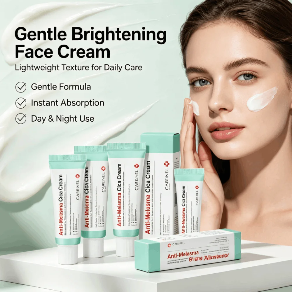 Anti‑Melasma Cica Cream 5% Niacinamide Centella Asiatica Dark Spot Remover Moisturizer Gentle Brightening Facial Skin Care Cream