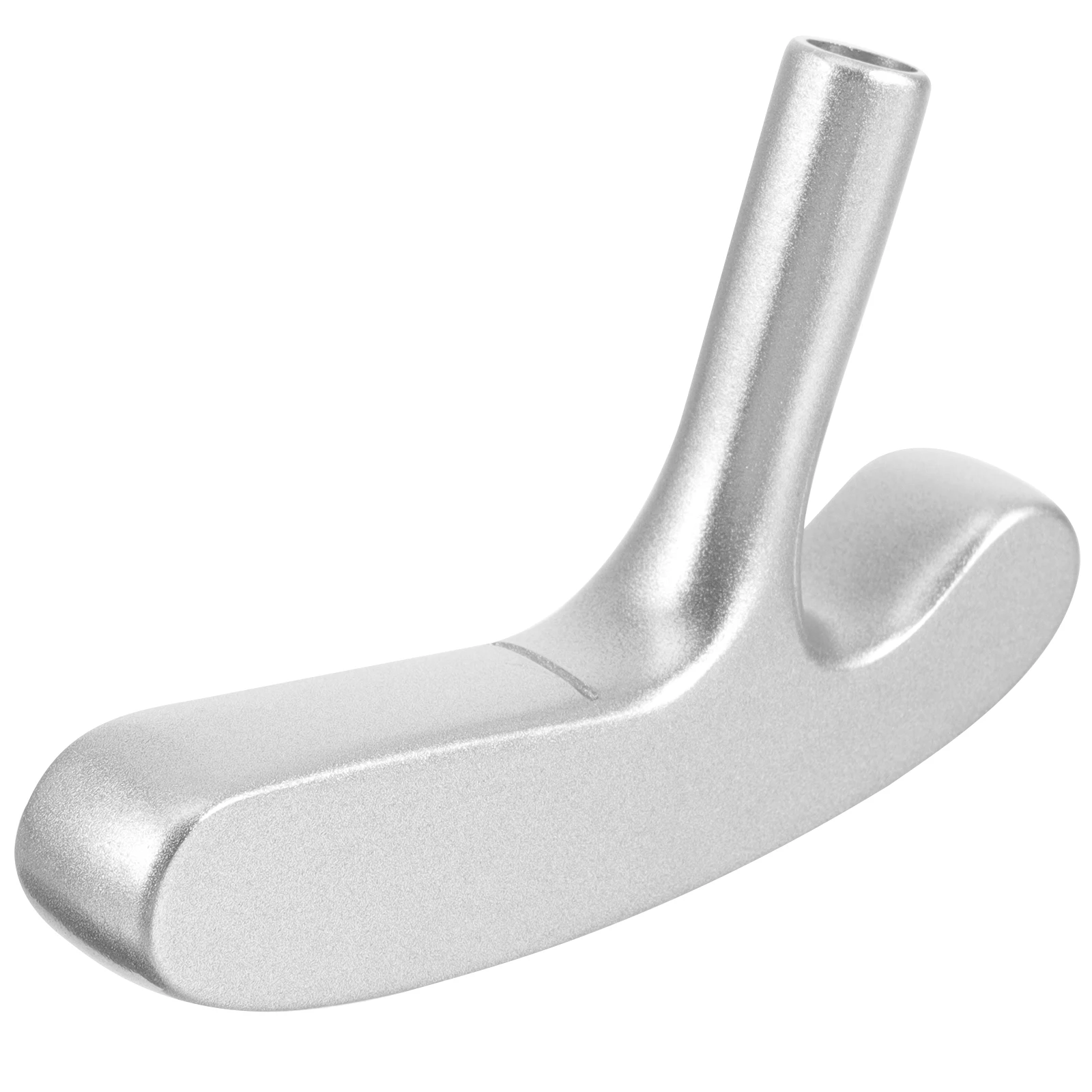 

1pcs Golf Putters Head Silver Zinc Alloy Dual-side for Men Women Golf Club Head Portable Metal Golfs Shaft Anti-scratch Supplies