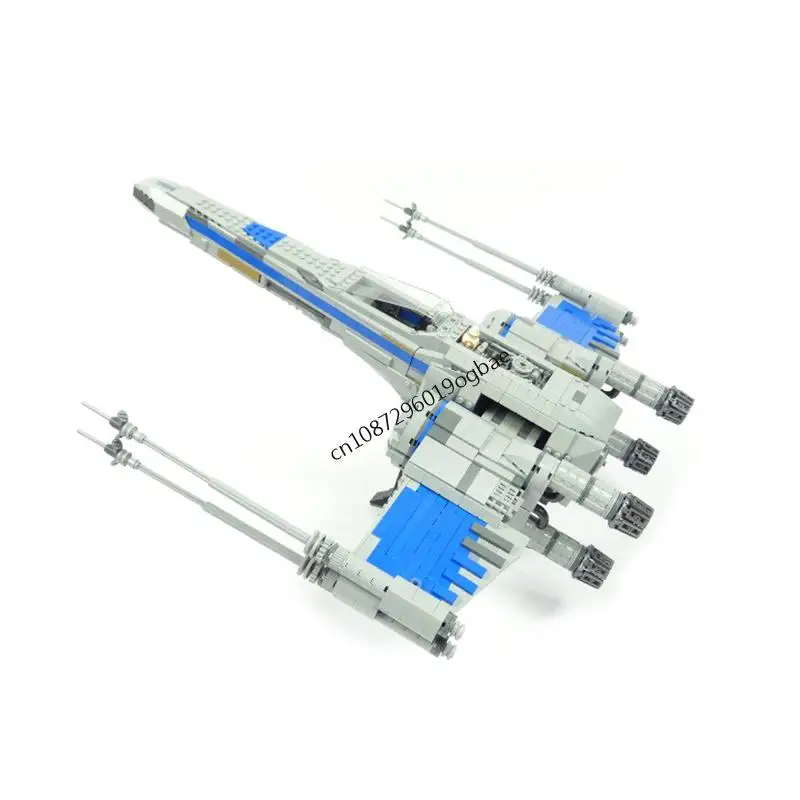 ใหม่ 1950PCS Star Battle ภาพยนตร์ UCS ความต้านทาน T-70 Space Fighter รุ่น DIY สร้างสรรค์ไอเดีย ChildToy ประกอบปริศนาของขวัญ MOC-75102