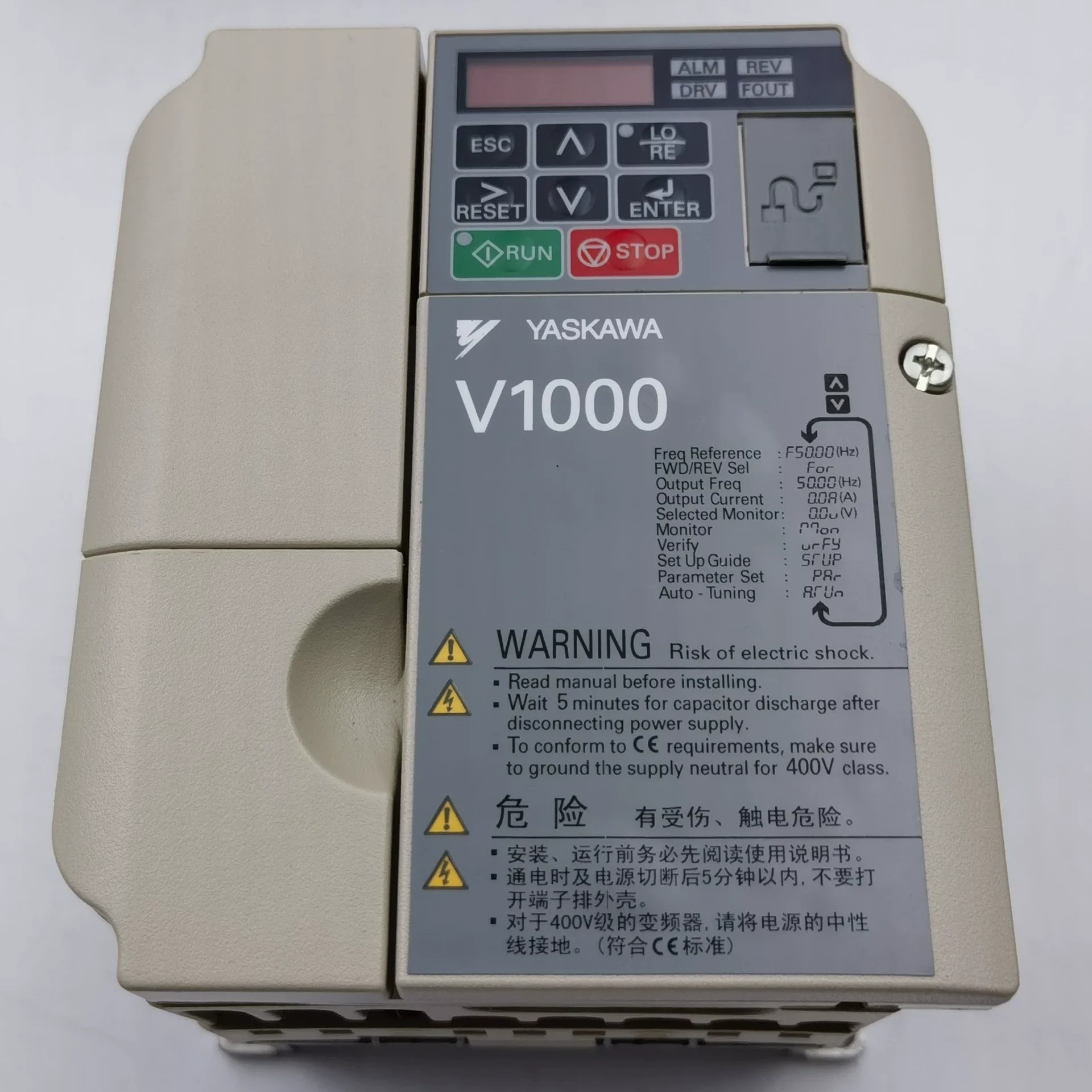CIMR-VB4A0002BBA Brand New REV：A Frequency Converter Original Genuine，Fast shipping，CIMR VB4A0002BBA