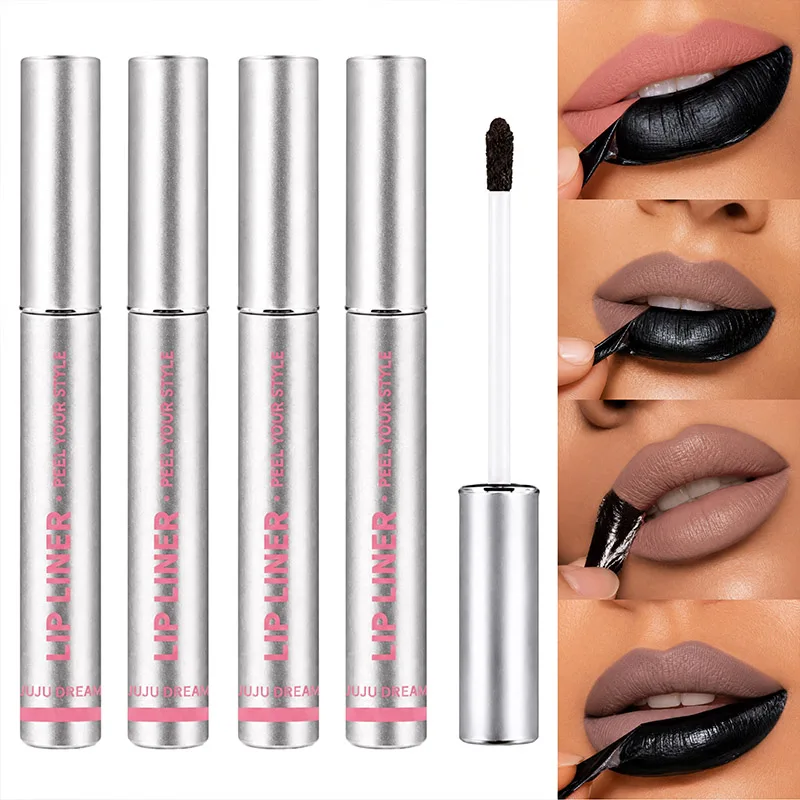 JUJU DREAM Peel Off Lip Liner Stain Waterproof Long Lasting Matte Tint Nonstick Tattoo Effect Makeup