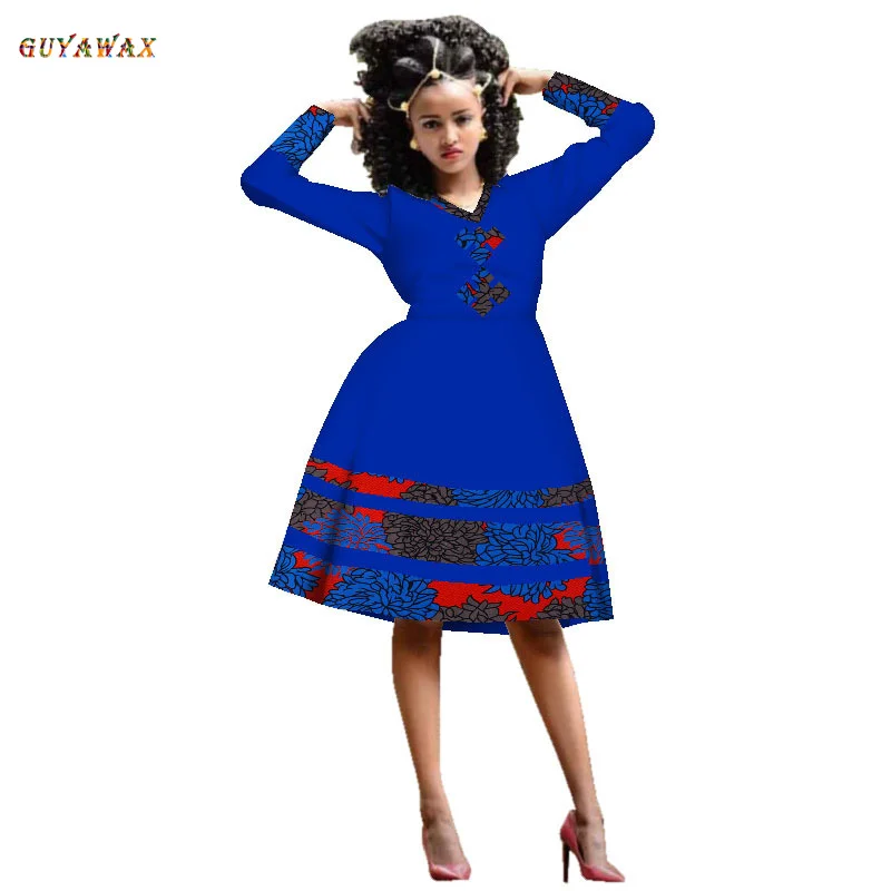 African Ankara Print Mermaid Dresses Dashiki Evening Gowns Batik Party Dress Fashion Robe Africaine Femme Elegant Dresses