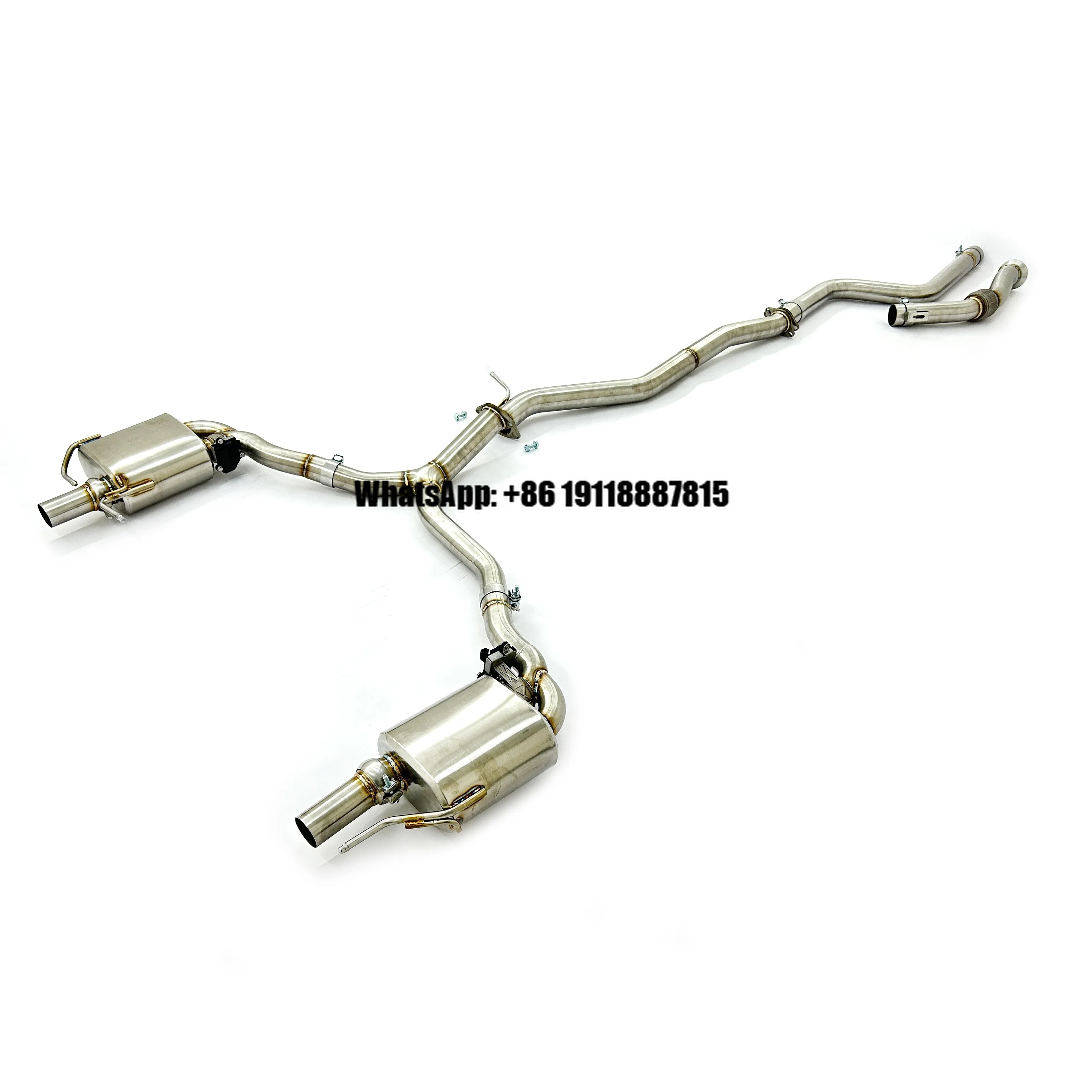 

CSZ Exhaust for Mercedes-Benz C200 C250 C300 W206 2.0T 2022- Valved Muffler Catback Full Exhaust System