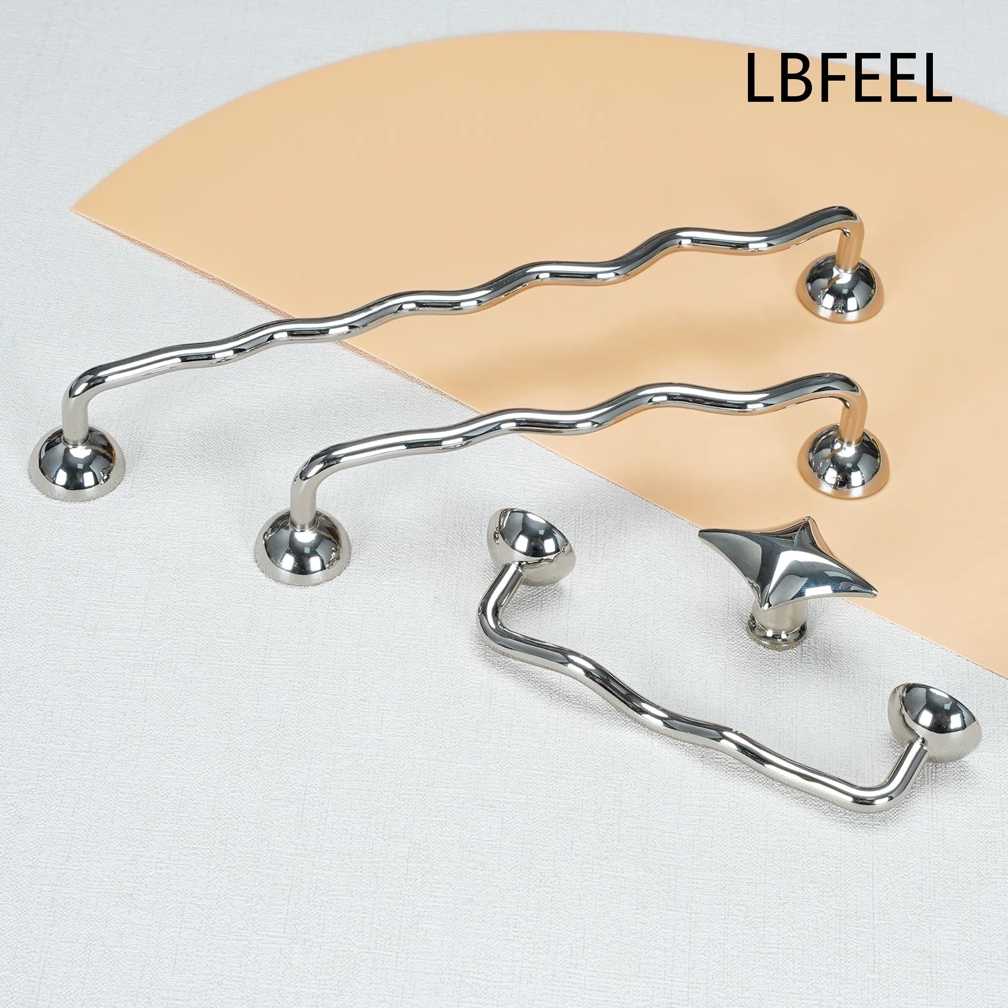 Титановые серебристые ручки дл – обзор и цена Curved Spring Bar
