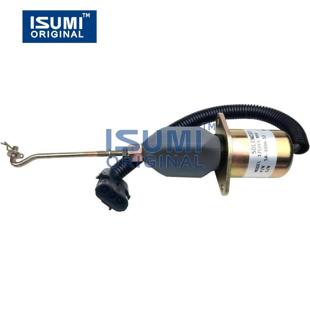 

Flameout Solenoid Valve, For Volvo Cummins Diesel Engine, 12V, SA399912, Part